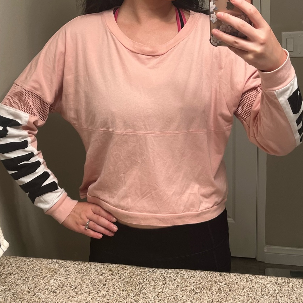 Pink Loose Fitting Jersey